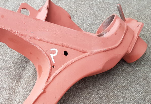 Hinterachsschwinge Längslenker BMW E10 2002 tii nicht 1602 33321114114 – Bild 15