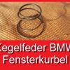 Kegelfeder Feder Fensterkurbel BMW 1602 2002 NK 51321870460