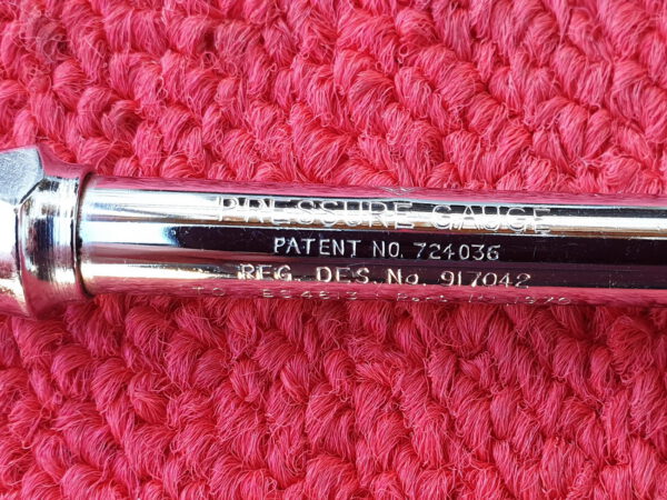 Luftdruckprüfer Rover 1970 England Pressure Gauge Luftprüfer – Bild 7
