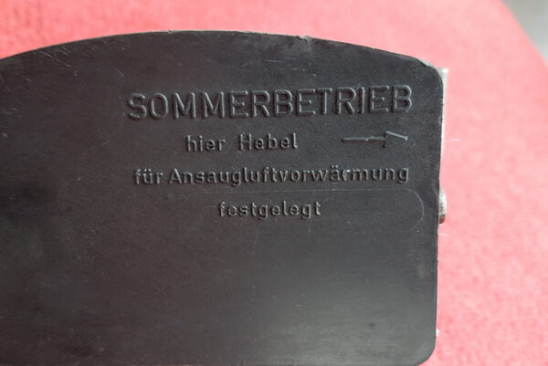 Umschalter Ansaugluft Reglergehäuse BMW 1602 2002 NK 2000 Ansaugvorwärmung Regler 13730742101 – Bild 3