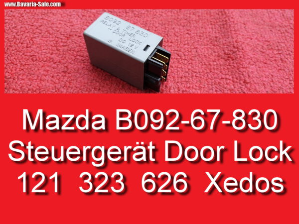 Mazda Relais Relay Timer Door Lock B09267830 B092 67 830