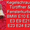 Kegelschraube BMW Fensterkurbel Türöffner E10 1602 E3 E9 u a