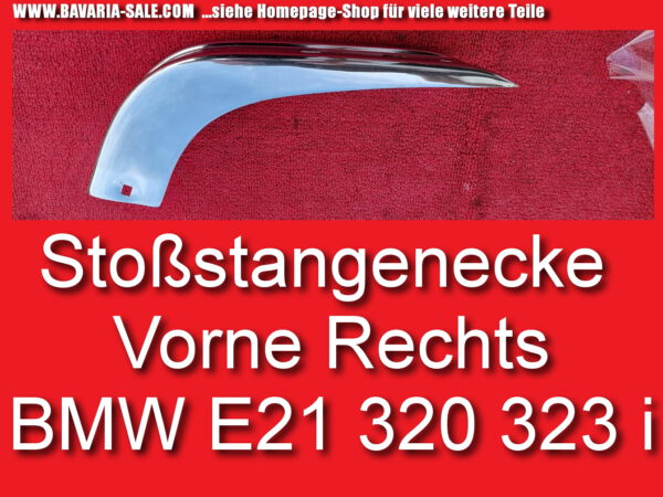 Stoßstangenecke rechts BMW 316 320 323i E21 51111835022