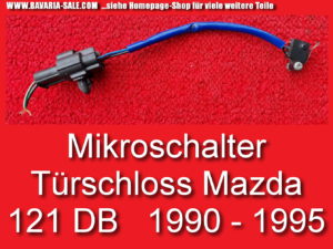 Microschalter Zentralverriegelung Türschloss Mazda 121 DB links 323 BG