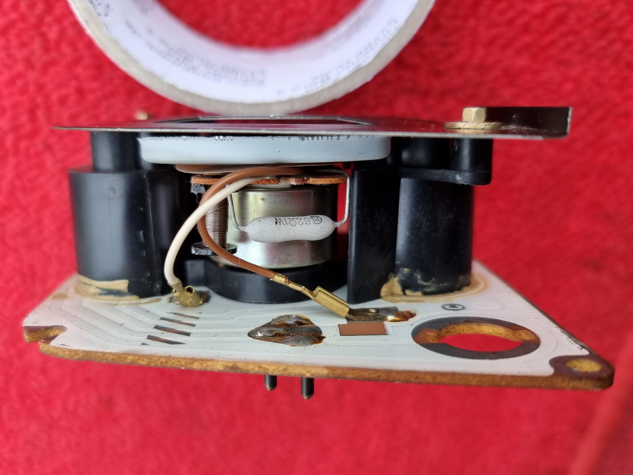 Temperaturanzeige Benzinanzeige Kombiinstrument BMW 1602 2002 E10 1974 62 11 1 357 650 – Bild 3