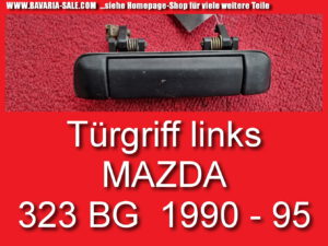 Türgriff vorne Mazda 323 BG13 BG8 GTR B459-58-410D