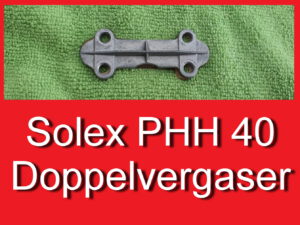 Deckel Oben Solex 40 PHH Doppelvergaser BMW 1602 2002 ti NK CS